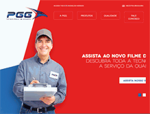Tablet Screenshot of industriaspgg.com.br